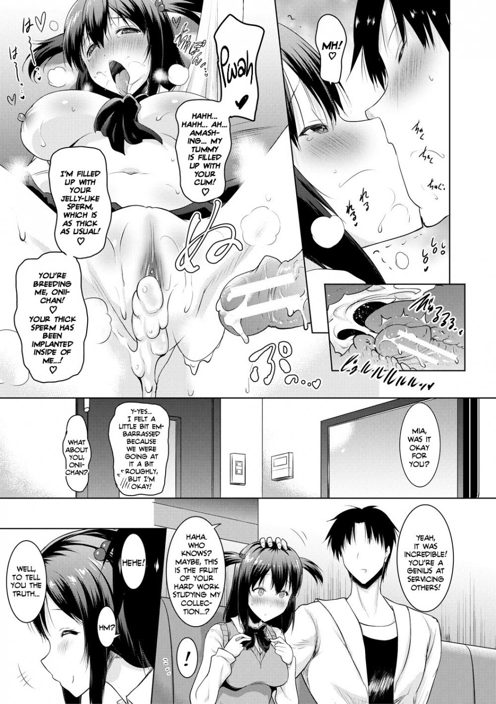 Hentai Manga Comic-I Can't Live Without My Little Sister's Tongue-Chapter 1-39